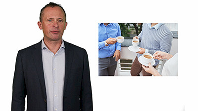 Coffee machines in corridors